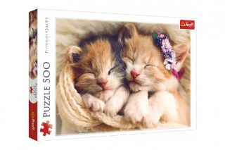 Obrázek z Puzzle Spící koťata 500 dílků 